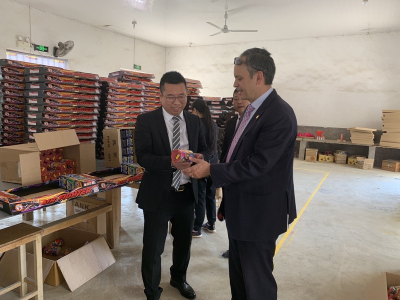 Liuyang Mandarin Fireworks Co., Ltd. γραμμή παραγωγής κατασκευαστή