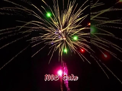 Χονδρικής 100 Βολών Πυροτεχνήματα Cake 1.4G Καταναλωτικά Πυροτεχνήματα Cake Για Φεστιβάλ Υπαίθρια Πυροτεχνήματα