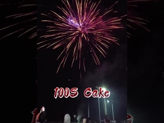 2025 Κινέζικο Εργοστάσιο 100 Βολών Πυροτεχνήματα Χάρτινης Τούρτας FAFBWL Χονδρική Πυροτεχνήματα Νέα Πυροτεχνήματα