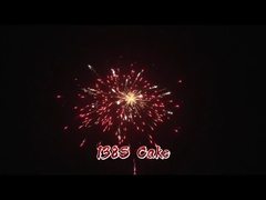 Φαντασμαγορικά Πυροτεχνήματα Χονδρικής 1 ίντσας 1,2 ίντσας 139 βολών Εξωτερικού Χώρου Πυροτεχνήματα Καταναλωτή με σήμανση CE