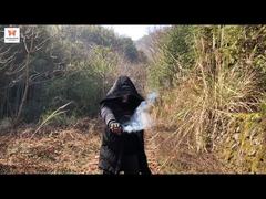 Κινέζικα Wire Pull διπλό χρώμα καπνό Φάλαρο Ουράνιο τόξο Καπνός Πυροτεχνήματα Κίνα Ημέρα Πυροβομβίδες Καπνού