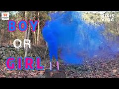 Κινέζικο Εργοστάσιο Ημέρας Γάμου Φορητό Έγχρωμο Καπνογόνο Πυροτεχνήματα Πάρτι Αποκάλυψης Φύλου Βόμβες Καπνού