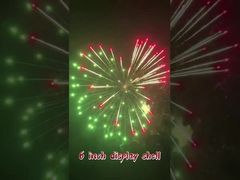 Κινέζικο εργοστάσιο 6 ιντσών κοχύλια απεικόνισης πυροτεχνικών πυροτεχνικών πυροβολικού χαρτιού κοχύλι πυροτεχνημάτων