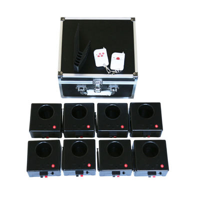 8 Cues Wireless Remote Control Fire Stage Fountain Fireworks Pyrotechnics Firing System Igniters Cold Pyro Machine For Wedding