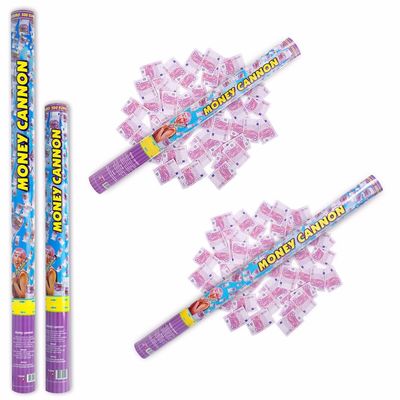 24'' Handheld Money Party Confetti Cannon Shooter With Dollar