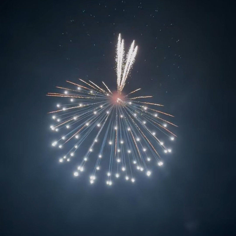 Chinese Factory 6'' Professional Display Fireworks Shell Pyrotechnics Supplies 1.3g Un0335 Pyrotechnics