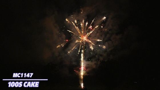 Επαγγελματική πυροτεχνουργία πυροτεχνημάτων κέικ ειδικό εφέ Liuyang 100 πυροβολισμοί