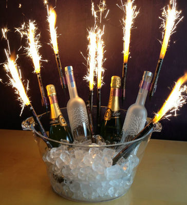 Άκαπνη πηγή Sparklers/0,029 CBM πυροτεχνήματα σκηνικού πάγου κεριών γενεθλίων