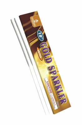 10» χρυσό πυροτέχνημα Sparkler 240mm ίντσας για το γάμο/τη γιορτή γενεθλίων