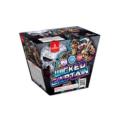 2021 New Year Fireworks , 200G Cake Fireworks 16 Shots 20*25*120mm