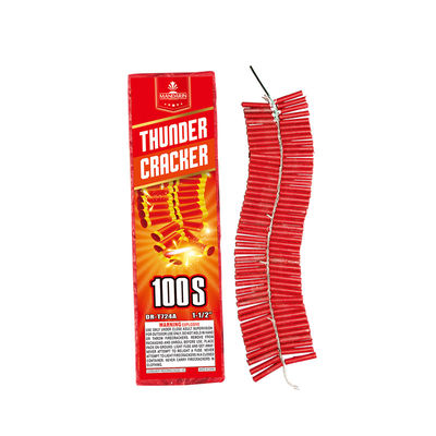 Όλα κόκκινα Firecrackers γαμήλιου εορτασμού 100 πυροτεχνήματα ήχων για το φεστιβάλ